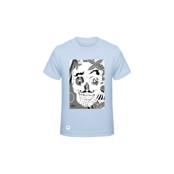 Kinder Shirt "Grauer Frido", Hellblau