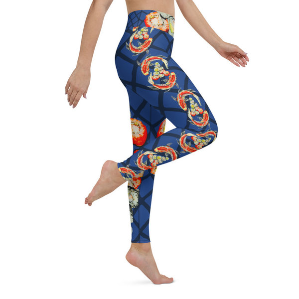 Allover-Yoga-Leggings "SUSHI"