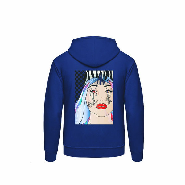 Unisex Zoodie "QUEEN OF TEARS", navyblue