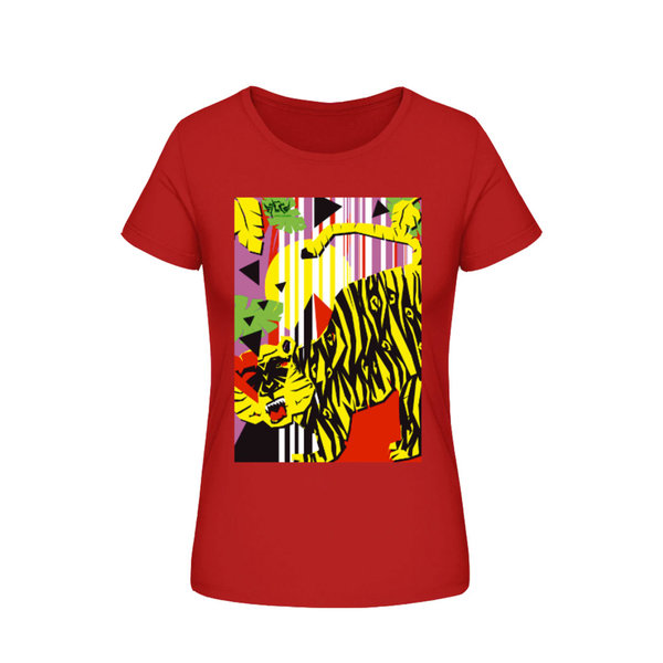 "Tiger", Damen Shirt